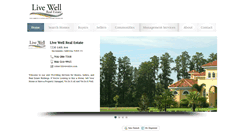Desktop Screenshot of livewellre.com